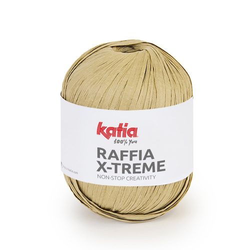 Пряжа Raffia X-treme 100% целлюлозная вискоза 100 г 120 м KATIA 1393.105 фото