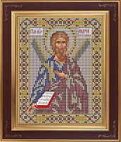 Икона Св. Андрей Первозванный набор для вышивания бисером Galla Collection М204