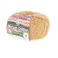 Пряжа Merino Cotton organic 55% шерсть 45% хлопок 50 г 230 м Austermann 98311-0009