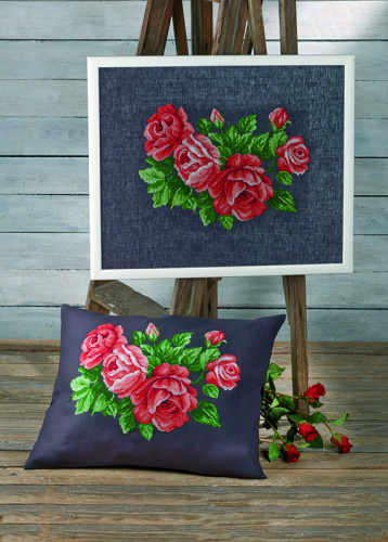 Набор для вышивания Красные розы - 70-6425 смотреть фото