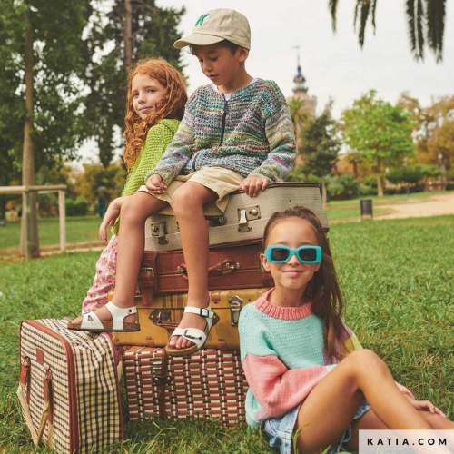 Купить журнал 20 моделей летнего детского вязания katia ss kids 105 фото 2