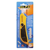 Нож для пластика усиленный с лезвиями в комплекте OLFA PC-L