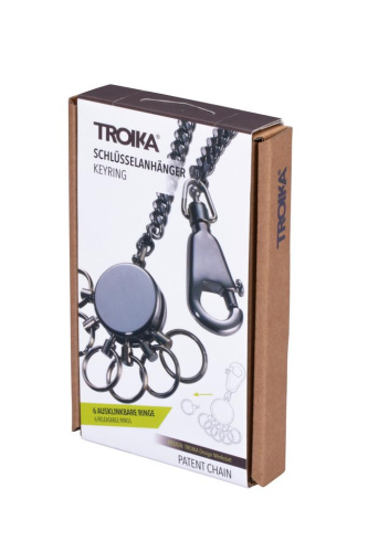 Купить брелок troika цепочка patent chain kr10-60/gm фото фото 2