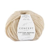 Пряжа Cotton-Merino Volume 50% хлопок 50% мериносовая шерсть 50 г 100 м KATIA 1296.201