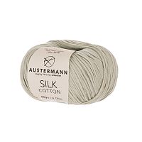 Пряжа Silk Cotton 70% хлопок 30% шелк 50 г 130 м Austermann 90301-0005