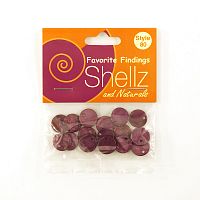 Пуговицы Shellz & Natural Round River Shell Dangles Blumenthal Lansing 1850 00080
