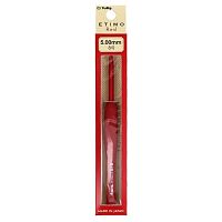 Крючок для вязания с ручкой ETIMO Red 5 мм алюминий пластик красный Tulip TED-080e