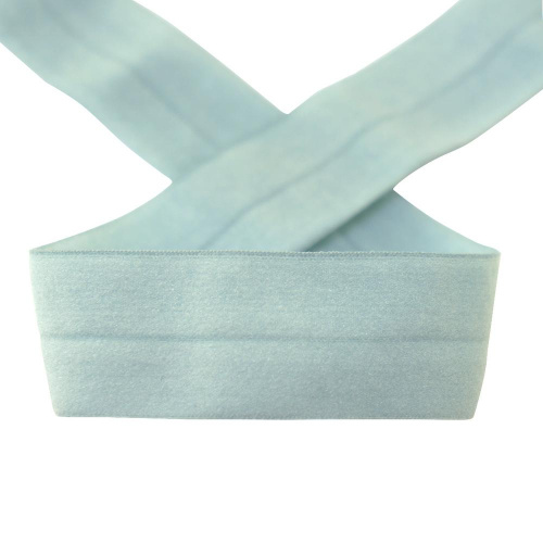 Фото резинка сложенная 20 мм цвет серо-голубой matsa 9883-20/1134 на сайте ArtPins.ru