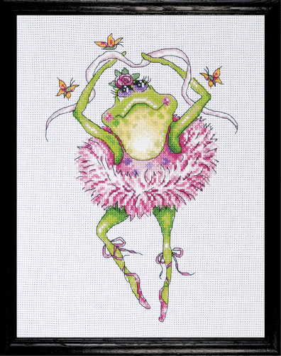 Набор для вышивания Танцующая лягушка DESIGN WORKS 2757 смотреть фото