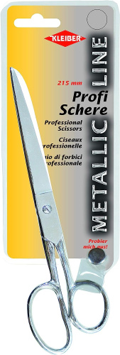 Ножницы эконом класса профессиональные Metallic Line длина 21.5 см Kleiber 921-47