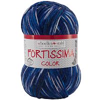 Пряжа Fortissima Socka 4-fach color 75% шерсть 25% полиамид 420 м 100 г Austermann 90028-2408