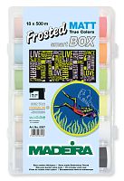 Набор экстра матовых вышивальных ниток Frosted Matt №40 18*500 м Madeira 8087 смотреть фото в магазине ArtPins.ru