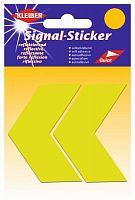 Сигнальные наклейки самоклеящиеся светоотражающие Стрелки 5.3*7 см ПВХ Kleiber 608-48