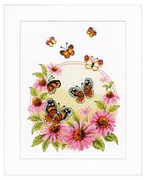 Набор для вышивания Эхинацея и бабочки VERVACO PN-0021838