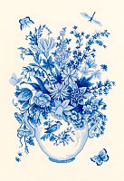 Набор для вышивания Голубые цветы  Eva Rosenstand 12-646