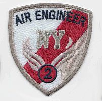 Термоаппликация HKM Эмблема - Air Engineer - 33826/1SB