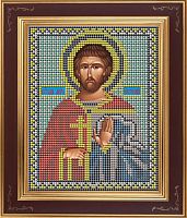 Икона Св. Евгений набор для вышивания бисером Galla Collection М213