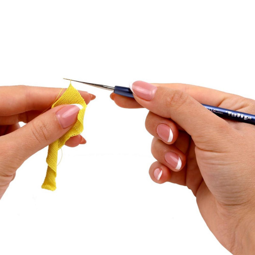 Крючок для вязания с ручкой MinD Crochet Hooks 0.4 мм Tulip TA-1053e фото 4