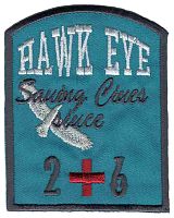 Термоаппликация HKM Hawk Eye Saving Lines Since 2+6