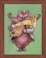 Набор для вышивания Le Brownie des Highlands (Музыкант из оркестра - Домовой гор Шотландии) NIMUE