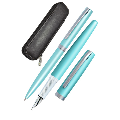 Купить набор для ручек online eleganza в чехле цвет бирюзовый 34646 фото