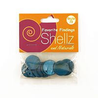 Пуговицы Shellz & Natural Round River Shell Dangles Blumenthal Lansing 1850 00073