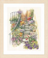 Набор для вышивания Flower stairs LANARTE PN-0169680