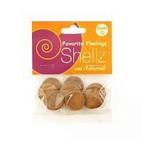 Пуговицы Shellz & Natural Round River Shell Dangles Blumenthal Lansing 1850 00072
