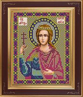 Икона Святая мученица Василиса набор для вышивания бисером Galla Collection М271