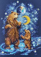 Набор для вышивания Звездные медведи  Марья Искусница 07.005.07